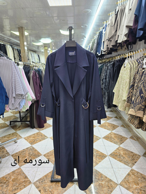 مانتو بلند خرجکارD جنس بزیاق