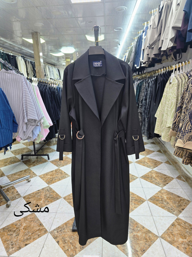 مانتو بلند خرجکارD جنس بزیاق