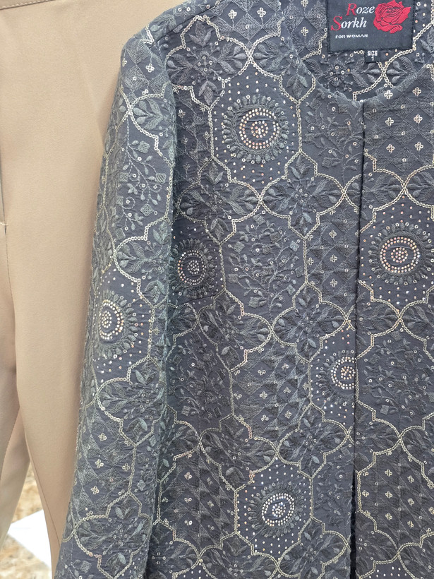 کت شلوار مجلسی ترمه دوزی