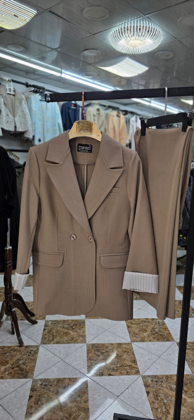 کت شلور آستین دیپلمات